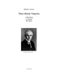 Three Bartok Vingettes Concert Band sheet music cover